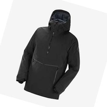 Salomon GRAVITY GORE-TEX ANORAK Lyžiarske Bundy Panske Hnede | SK 2284FDN